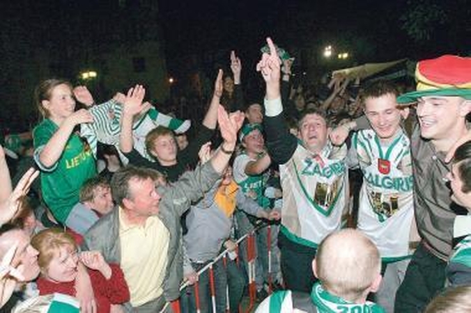 "Žalgirio" likimas - žodžių žaisme