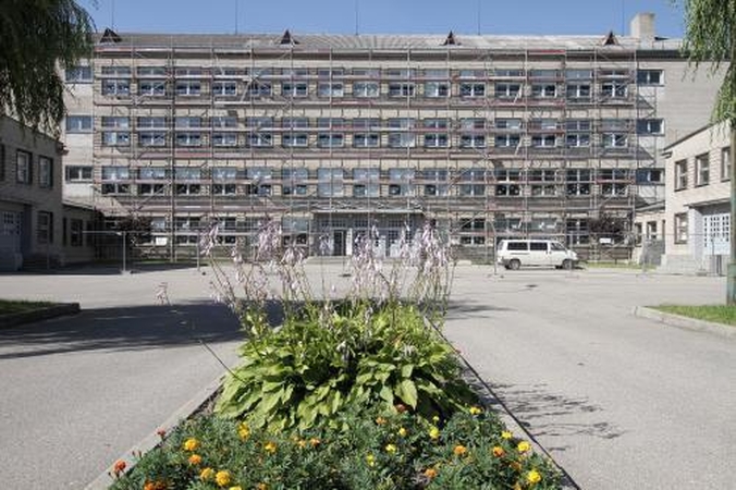 Mokyklą iškeldino dėl remonto