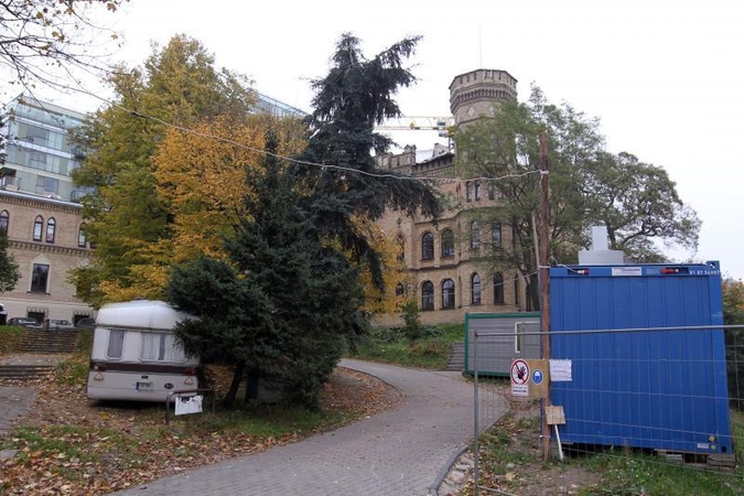 Rekonstruojamoje architektų sąjungos būstinėje įrengiamos erdvės parodoms