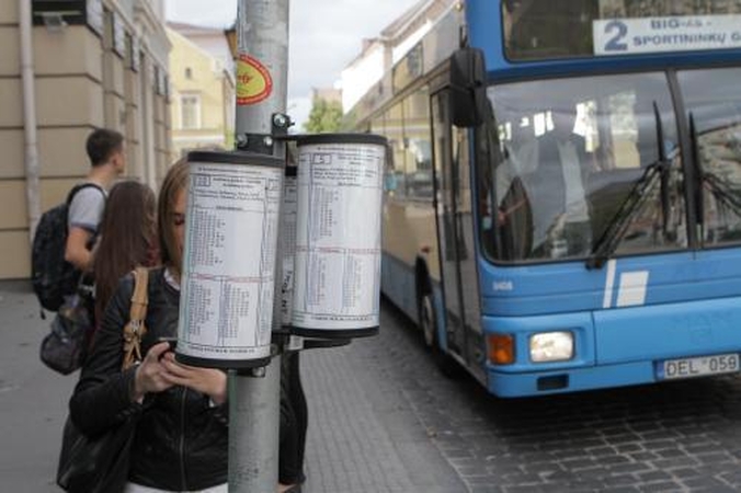 Pasikeitė autobusų tvarkaraščiai