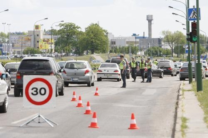 Vairuotojams – policijos spąstai