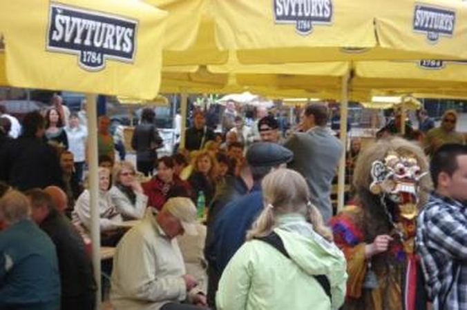 Pavyko: R.Taraškevičiui sekėsi prekiauti suvenyrais.