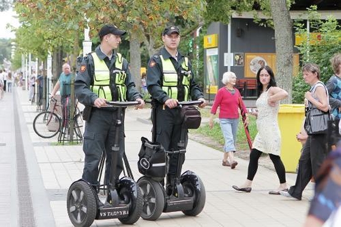 Policija kurortuose garantuos daugiau saugumo