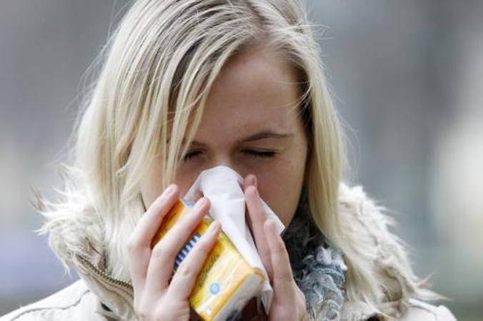 Gripas pasivijo pavasarėjant