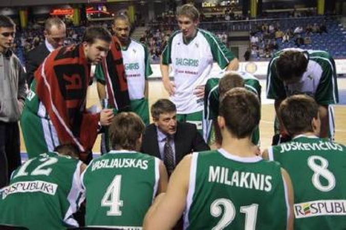 Paraiška: D.Maskoliūnas sėkmingai debiutavo prie "Žalgirio" vairo.