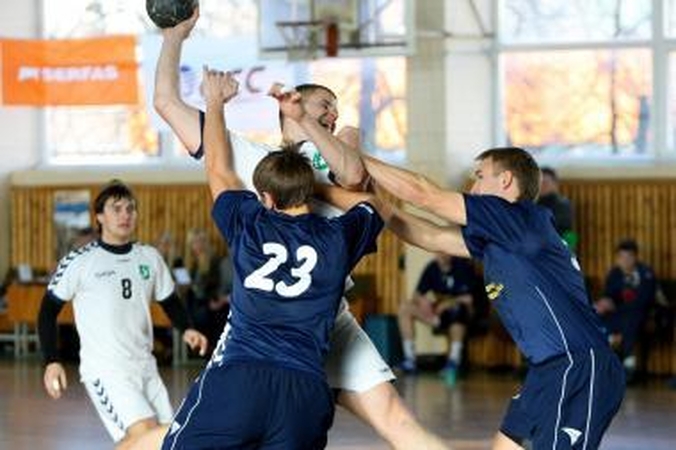 Klaipėdos rankininkai įveikė šalies čempioną