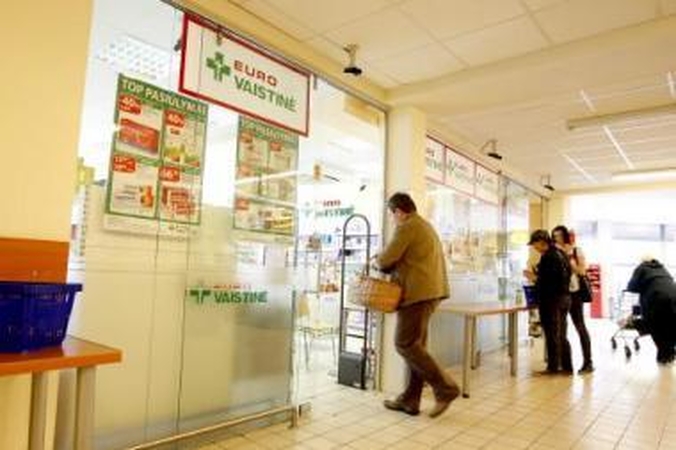 Apribojimai: šis "Eurovaistinės" filialas Klaipėdoje laikinai turėtų užsidaryti.