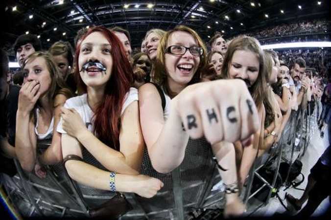 Kauną pritrenkė "Red Hot Chili Peppers"