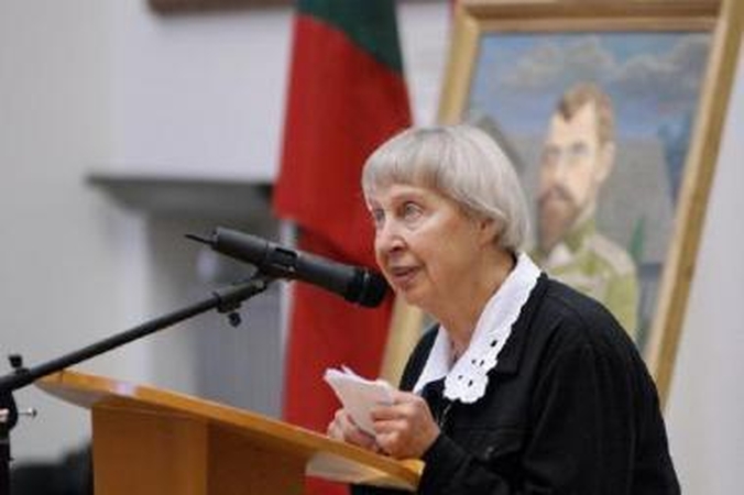 Šviesulys: nepaisant garbaus amžiaus A.Plechavičiūtė-Veigel buvo aiškaus proto ir labai aktyvi moteris.