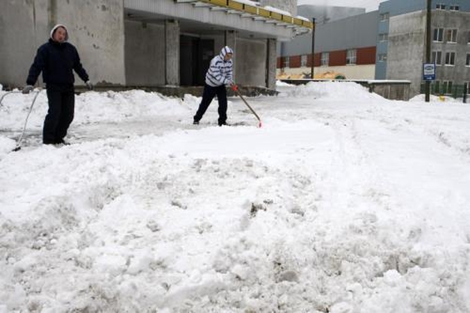 Kelininkai pritrūko druskos