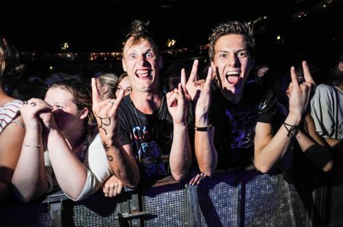 "Žalgirio" arenoje – roko dievų griausmas