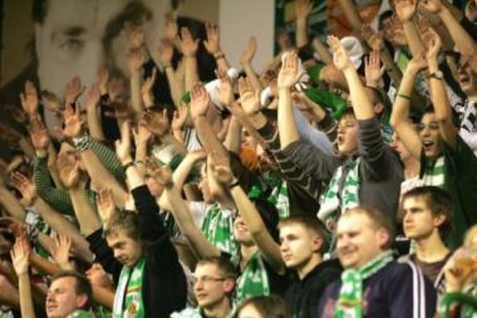 Pripažinti: "Žalgirio" sirgaliai – vieni geriausi Europoje.