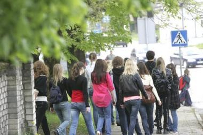 Nesureikšmina: "Revuonos" vidurinės moksleiviai mano, kad mokykloje patyčios nėra taip įsišaknijusios, kaip buvo teigiama.