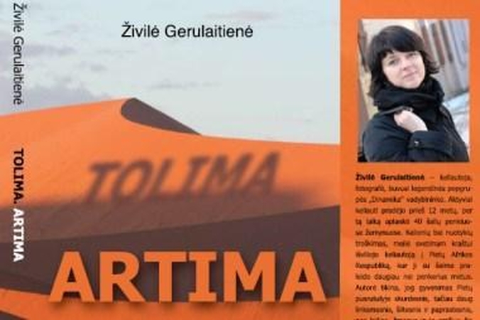 Knygos "Tolima. Artima" viršelis.