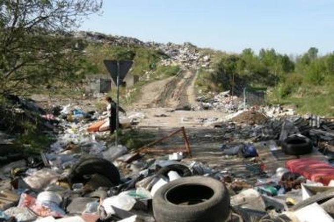 Uždarytas sąvartynas plečiasi