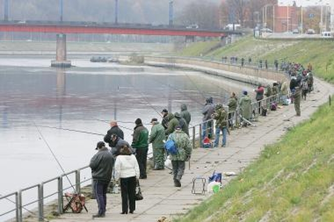 Į žvejyba eina ir katinas Leopoldas