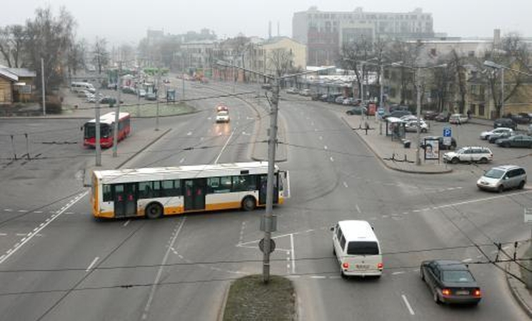 Nesaugiausia sankryža sulauks šviesoforo