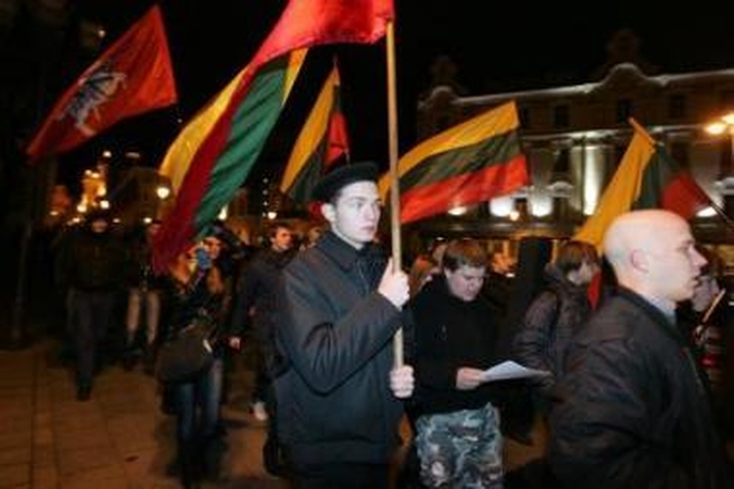 Tvarka: eitynių dalyviai laikėsi griežtų organizatorių nurodymų ir elgėsi ramiai.