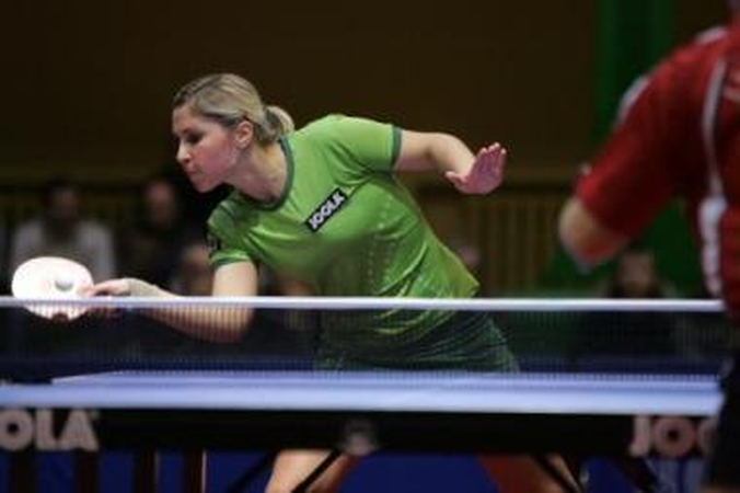 Lūžis: L.Misikonytė, įveikusi Izraelio rinktinės lyderę M.Kravčenko, pakreipė mačą Lietuvos rinktinei palankia linkme.