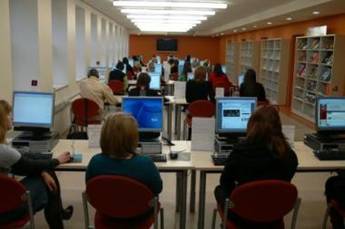 Veltui: seminaras bedarbiams vyks I.Simonaitytės bibliotekos interneto skaitykloje, kurioje visi norintys gali nemokamai naudotis internetu.