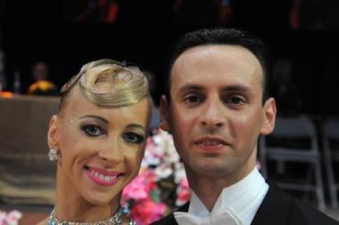 Triumfas: D.Vėželis ir L.Chatkevičiūtė trečius metus iš eilės laimėjo "Gintarinės poros" konkurse surengtas IDSF pasaulio reitingo varžybas.