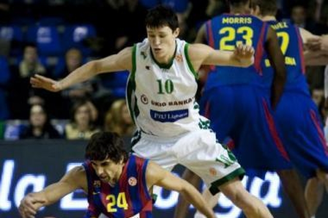 Pranašumas: "Barcelona" žaidėjai per rungtynes su "Žalgiriu" nesutriko ir sudėtingesnėse situacijose.