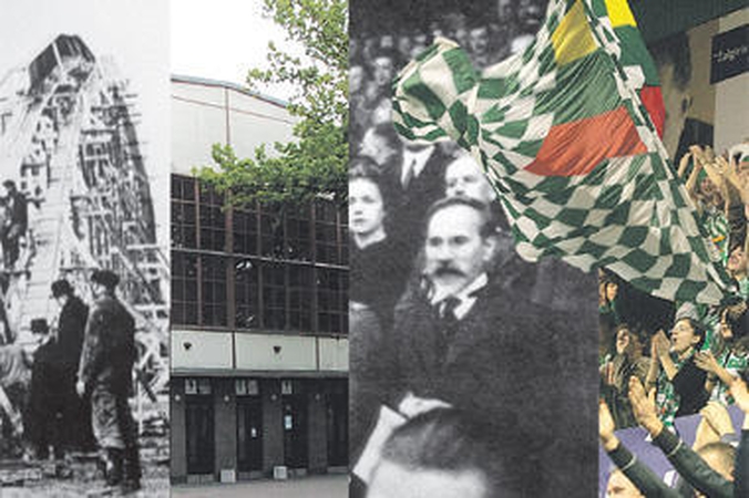 Data: Kauno sporto halė baigta statyti 1939 m. gegužės 15 d., o po savaitės joje jau varžėsi krepšininkai.