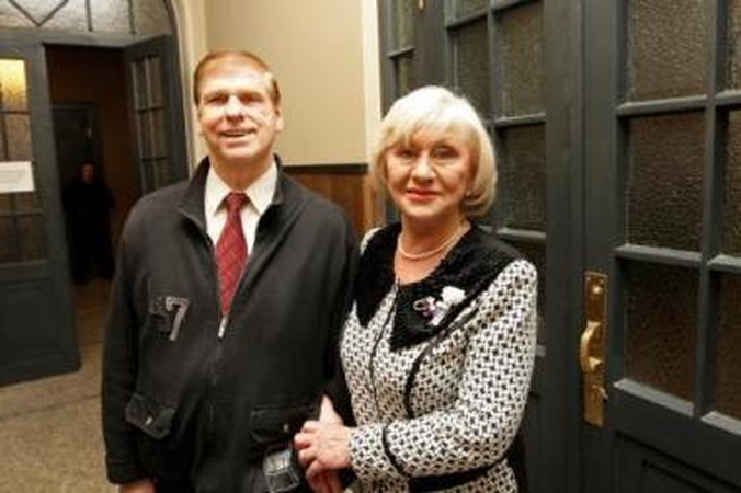 Populiarus: R.Paulas kelis kartus kopė į sceną bisui, tačiau gėlių jūroje neskendo.