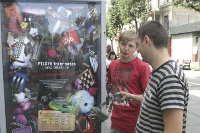 Paklausa: studentai Osvaldas ir Tomas sako, kad tokių akcijų kaip "Pildyk" galėtų būti daugiau.