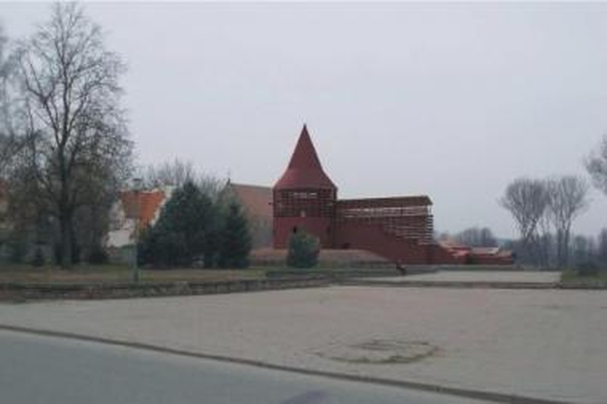 Virsmas: taip Kauno pilis atrodys, kai bus atstatytas bokštas ir sienų fragmentas.