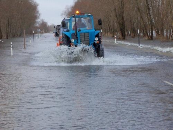 Potvynis per naktį atkirto Rusnės salą