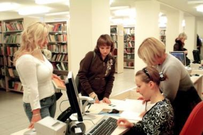 Paklausa: ieškodami knygų ir informacijos, uostamiesčio bibliotekose per metus apsilanko beveik 50 tūkst. miestelėnų.