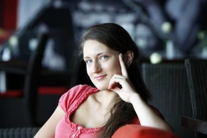 Pasiekimai: Ž.Jonaitytė tvirtino, jog už abitūros egzaminus pelnyti šimtukai jai pačiai tapo didele staigmena.