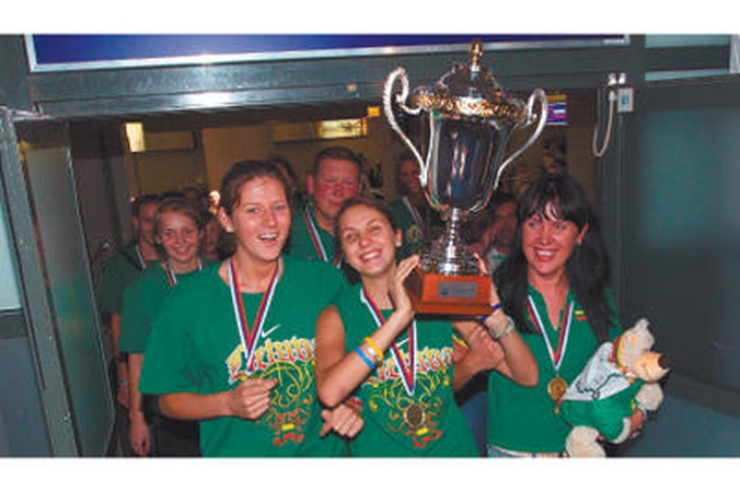 Lietuvaitės buvo vertos aukso