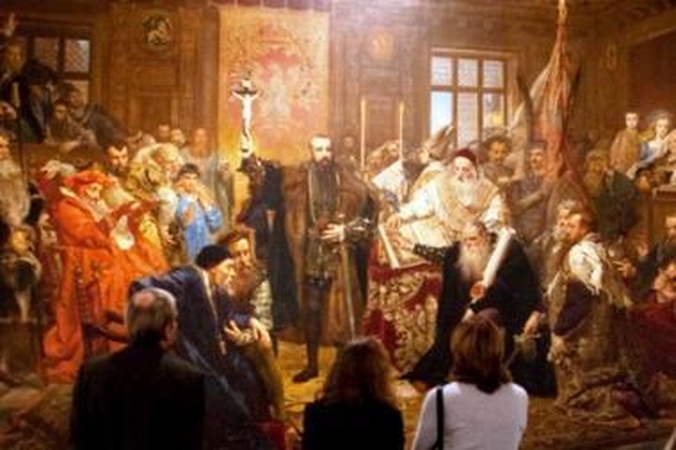 J.Mateikos paveiksle - ne visa istorinė tiesa