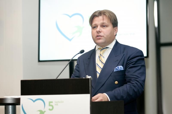 Vilniaus konservatorių lyderiu perrinktas M. Adomėnas 