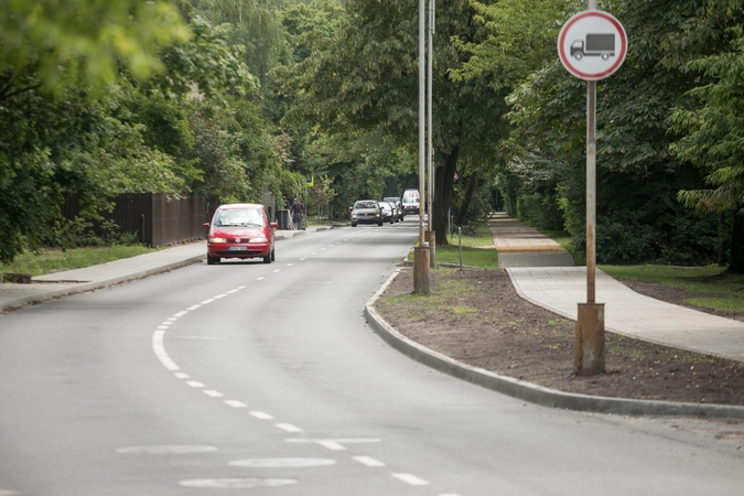 Duobėta sostinės Šilo gatvė – suremontuota