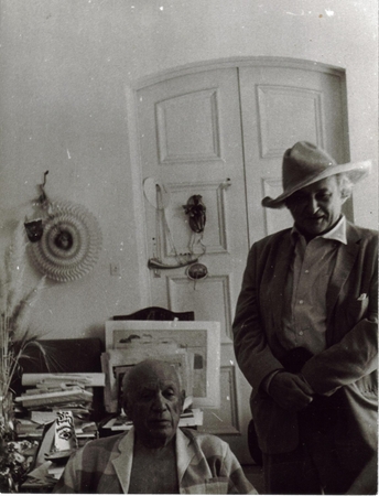 Ž. Lipšicas ir Picasso 1965 m.