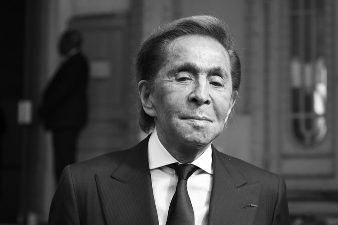 93-ejų mirė legendinis italų dizaineris Valentino